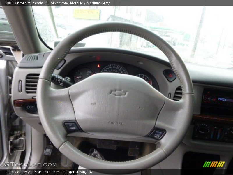 Silverstone Metallic / Medium Gray 2005 Chevrolet Impala LS