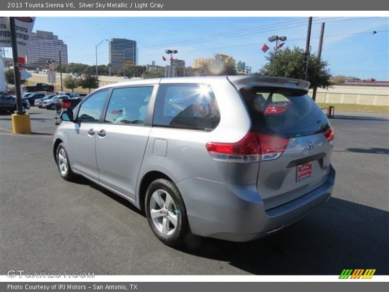 Silver Sky Metallic / Light Gray 2013 Toyota Sienna V6