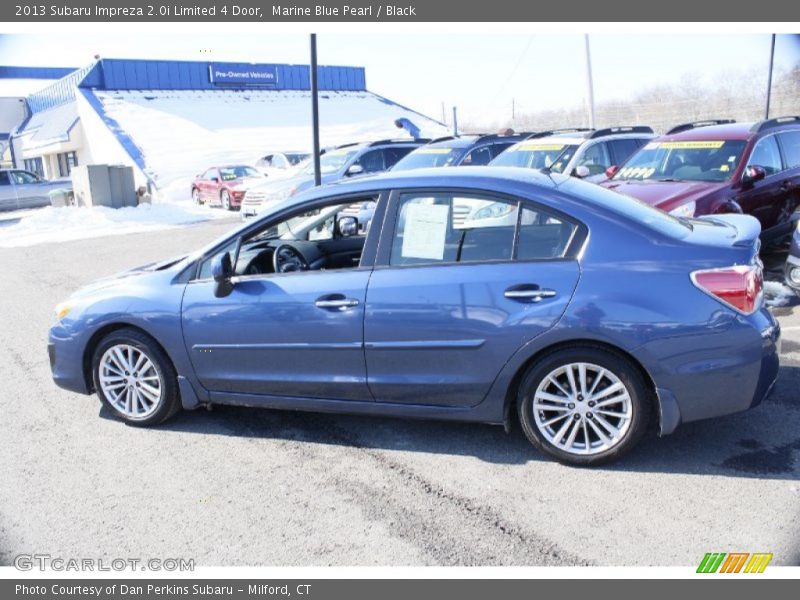 Marine Blue Pearl / Black 2013 Subaru Impreza 2.0i Limited 4 Door