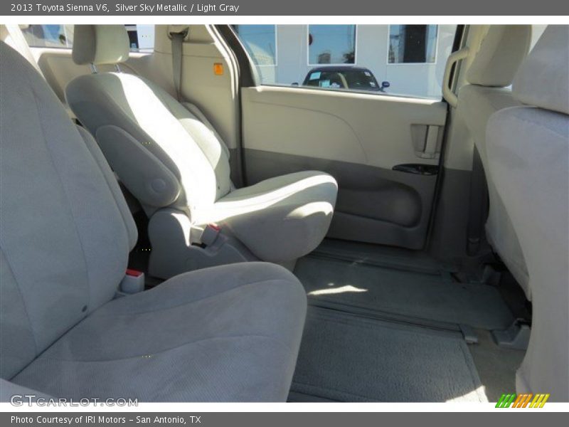 Silver Sky Metallic / Light Gray 2013 Toyota Sienna V6