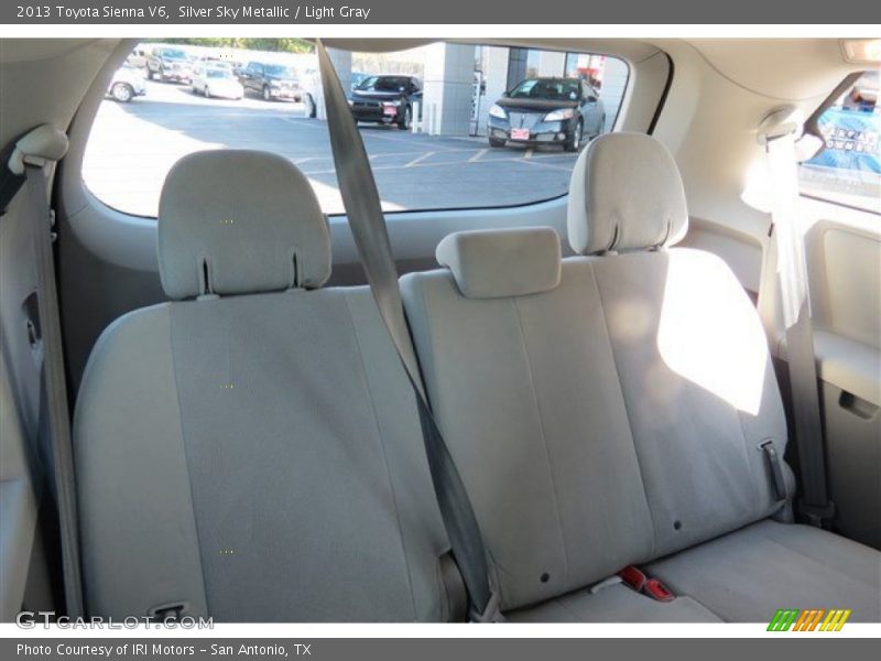 Silver Sky Metallic / Light Gray 2013 Toyota Sienna V6