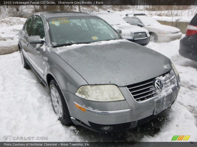 Silverstone Grey Metallic / Black 2003 Volkswagen Passat GLS Sedan