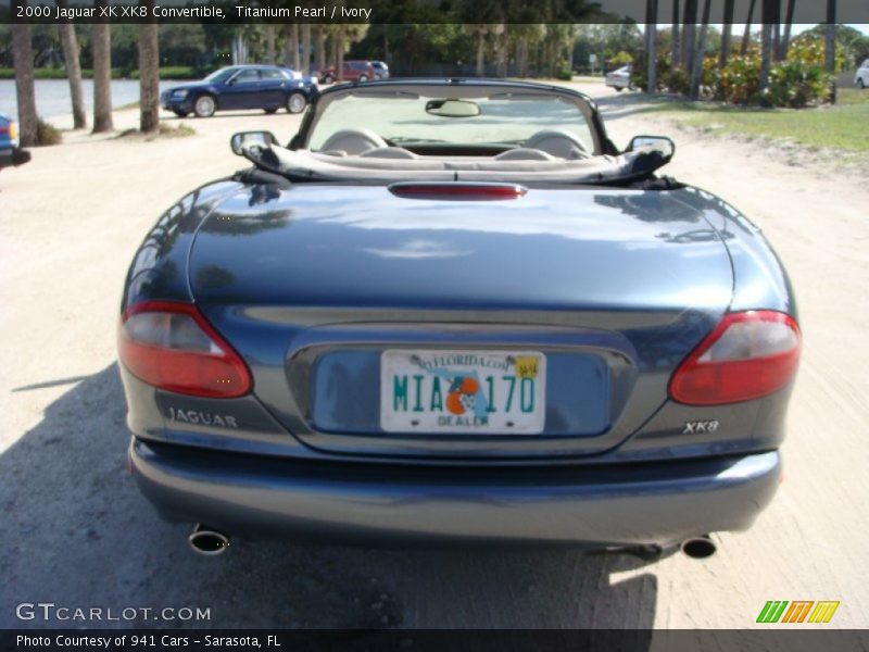 Titanium Pearl / Ivory 2000 Jaguar XK XK8 Convertible