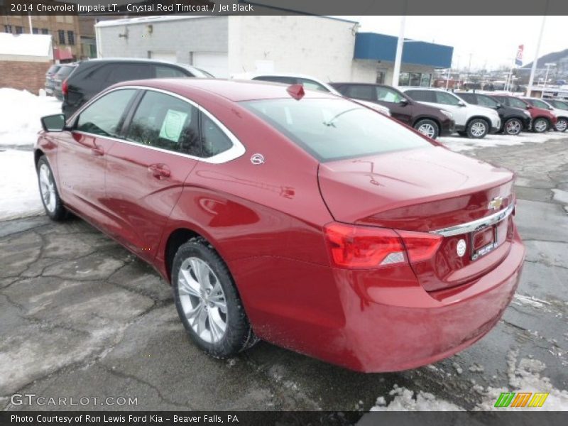 Crystal Red Tintcoat / Jet Black 2014 Chevrolet Impala LT