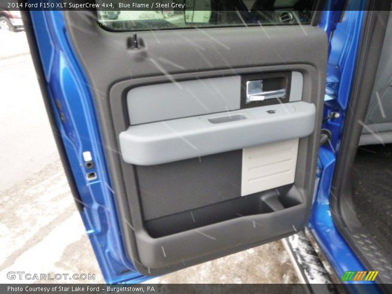 Blue Flame / Steel Grey 2014 Ford F150 XLT SuperCrew 4x4