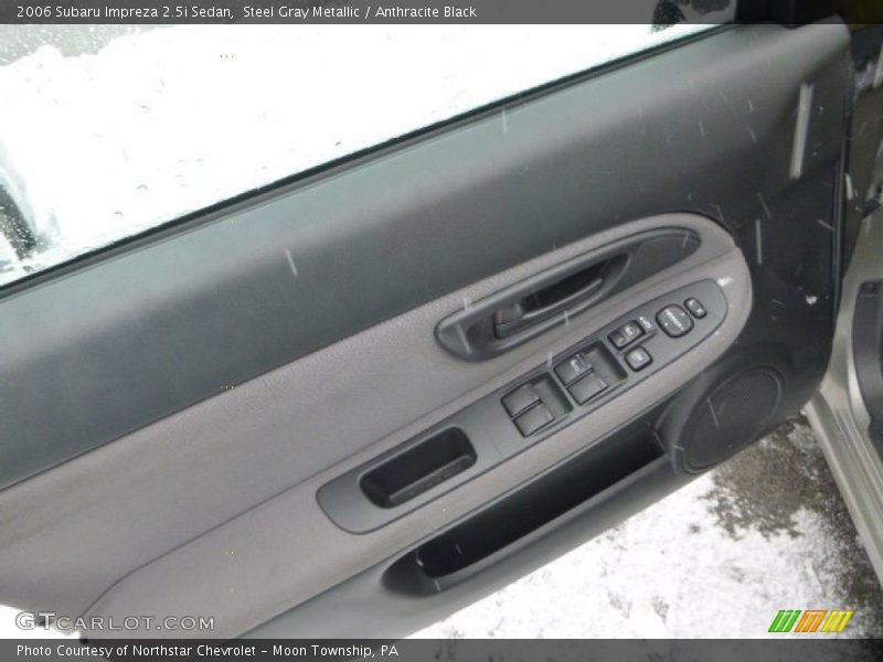 Steel Gray Metallic / Anthracite Black 2006 Subaru Impreza 2.5i Sedan