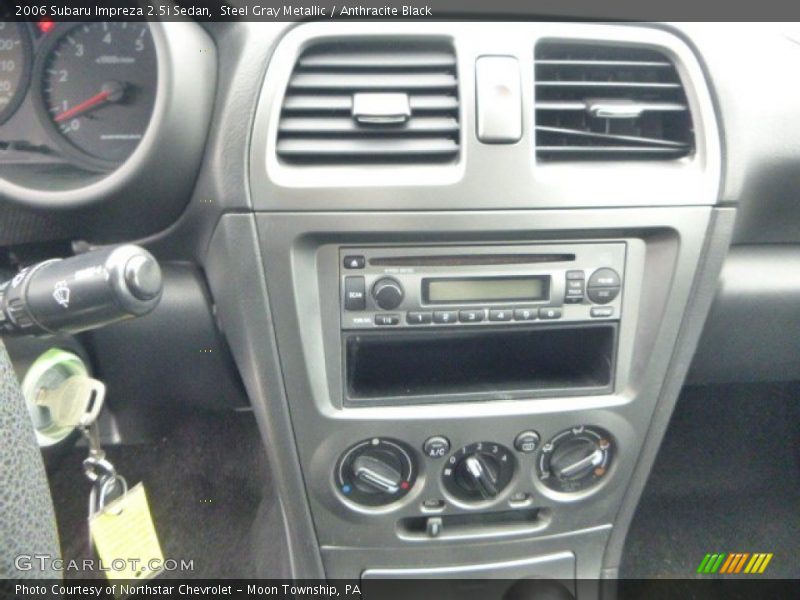 Steel Gray Metallic / Anthracite Black 2006 Subaru Impreza 2.5i Sedan