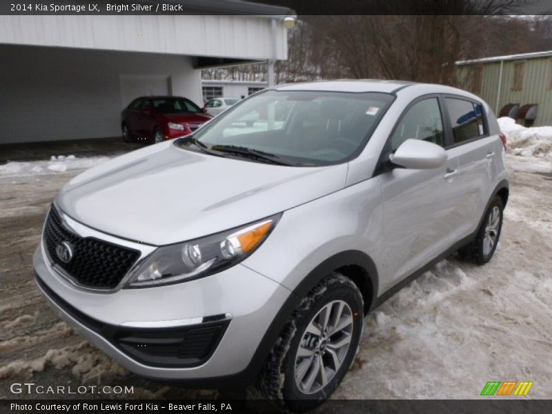 Bright Silver / Black 2014 Kia Sportage LX