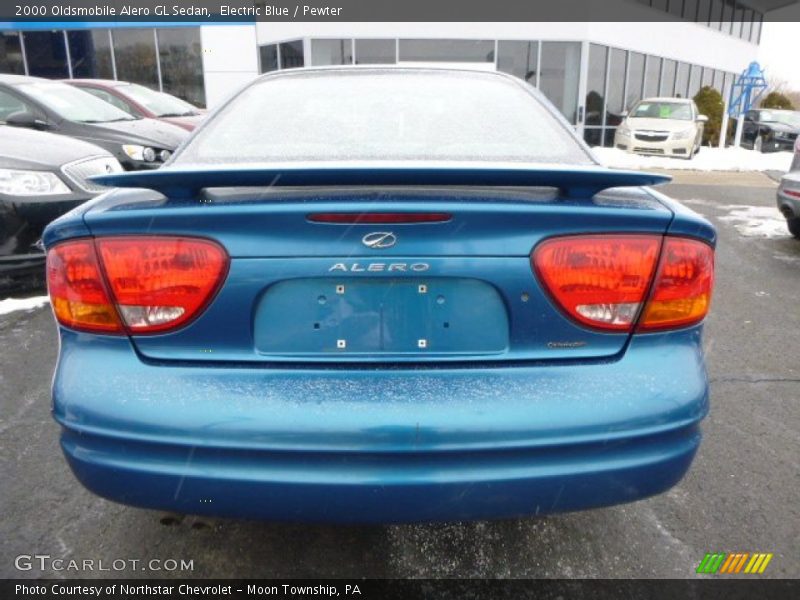 Electric Blue / Pewter 2000 Oldsmobile Alero GL Sedan