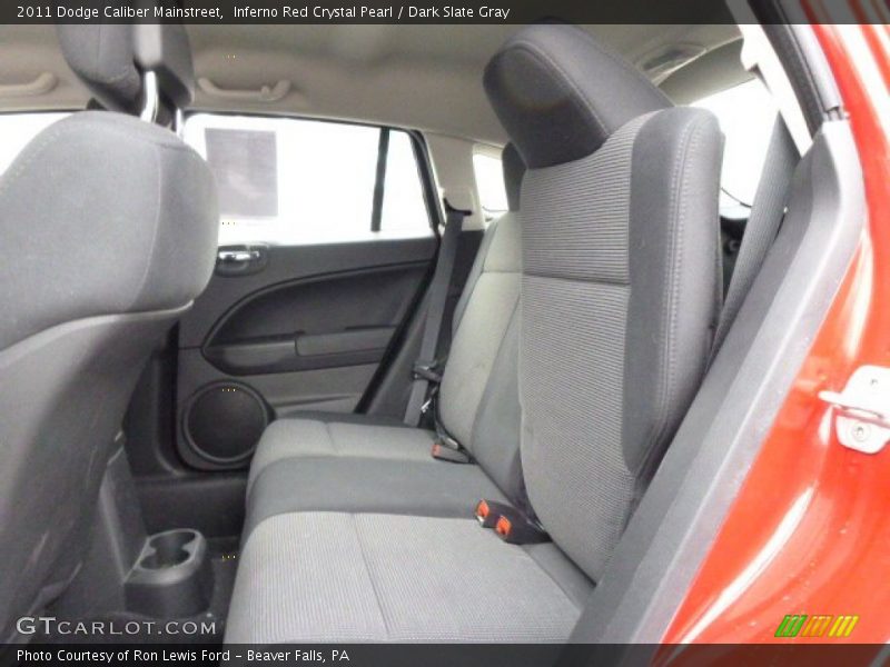 Inferno Red Crystal Pearl / Dark Slate Gray 2011 Dodge Caliber Mainstreet