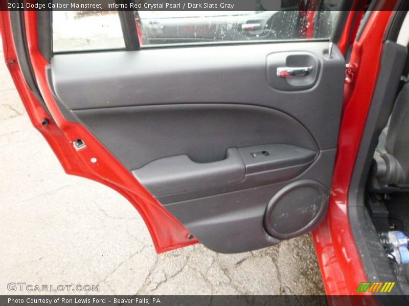 Inferno Red Crystal Pearl / Dark Slate Gray 2011 Dodge Caliber Mainstreet