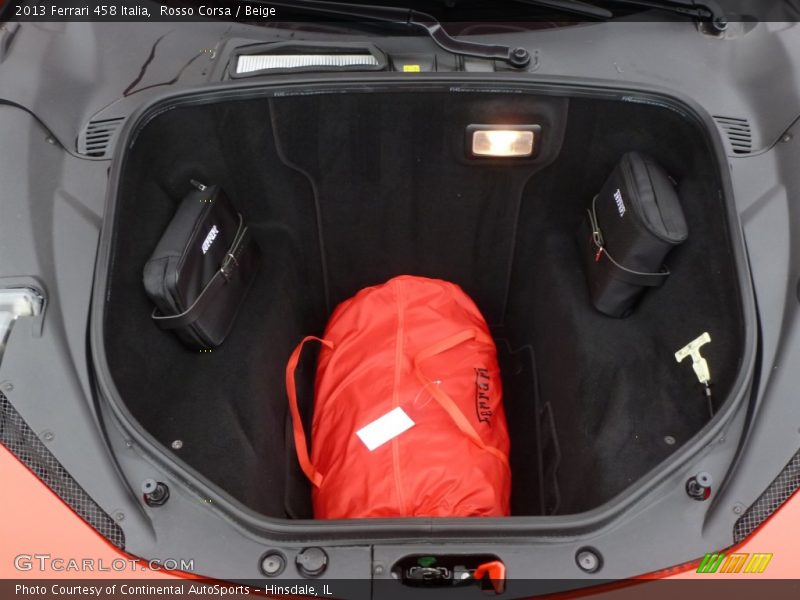  2013 458 Italia Trunk