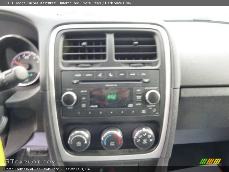 Inferno Red Crystal Pearl / Dark Slate Gray 2011 Dodge Caliber Mainstreet