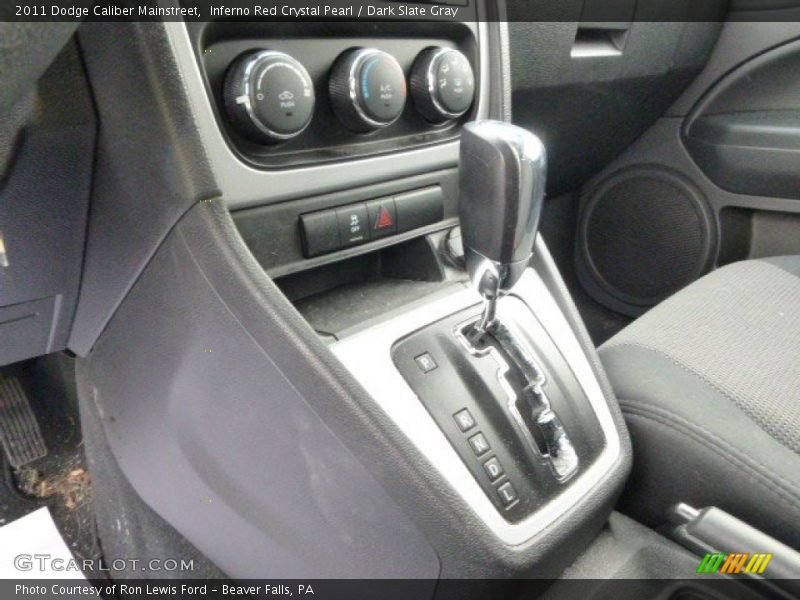 Inferno Red Crystal Pearl / Dark Slate Gray 2011 Dodge Caliber Mainstreet