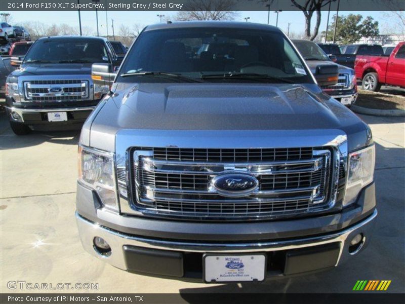 Sterling Grey / Steel Grey 2014 Ford F150 XLT SuperCrew