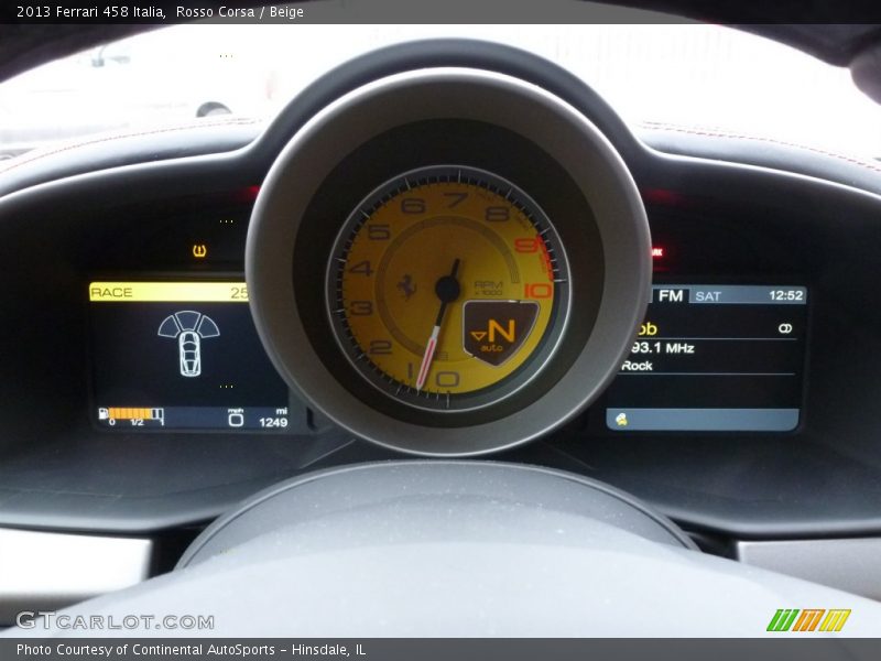  2013 458 Italia Italia Gauges