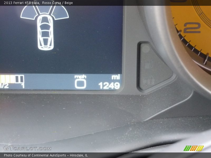  2013 458 Italia Italia Gauges