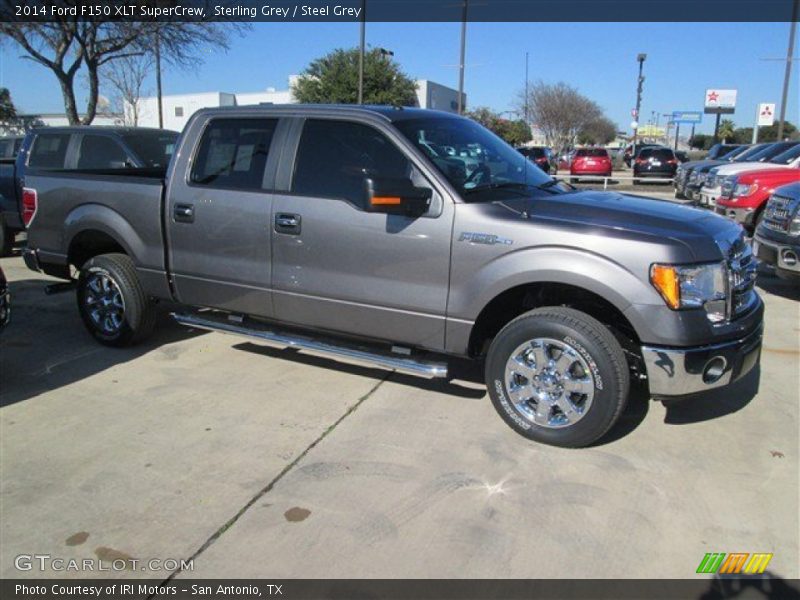 Sterling Grey / Steel Grey 2014 Ford F150 XLT SuperCrew