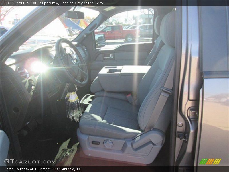 Sterling Grey / Steel Grey 2014 Ford F150 XLT SuperCrew