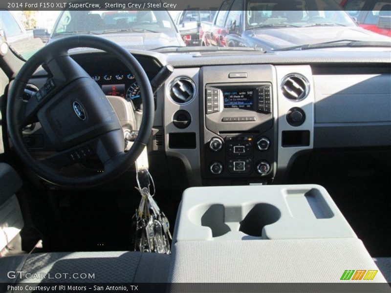 Sterling Grey / Steel Grey 2014 Ford F150 XLT SuperCrew