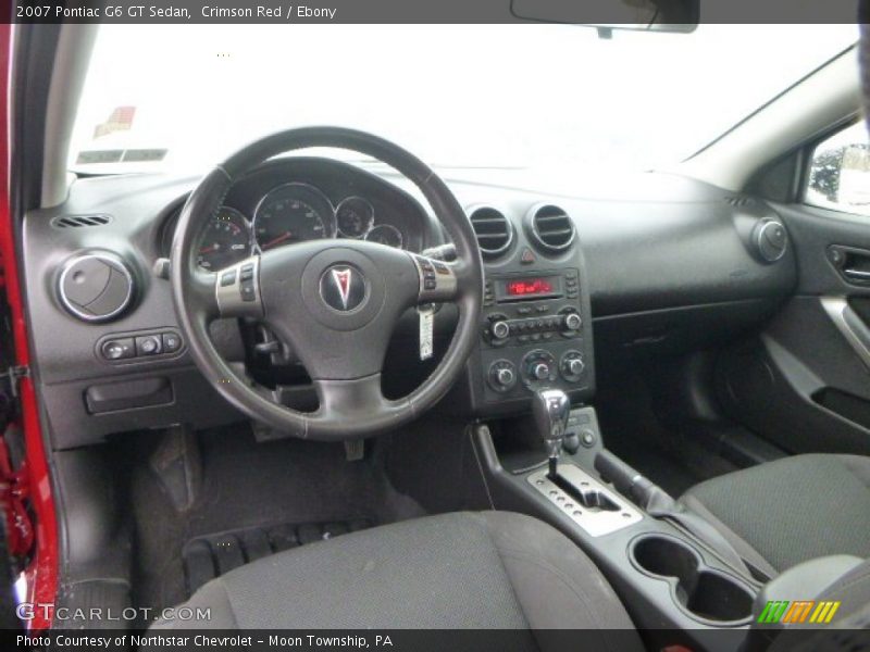 Crimson Red / Ebony 2007 Pontiac G6 GT Sedan