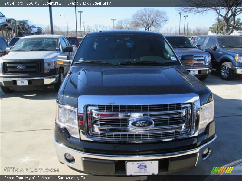 Tuxedo Black / Steel Grey 2014 Ford F150 XLT SuperCrew