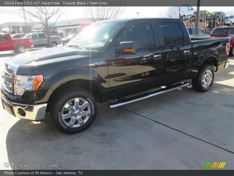 Tuxedo Black / Steel Grey 2014 Ford F150 XLT SuperCrew