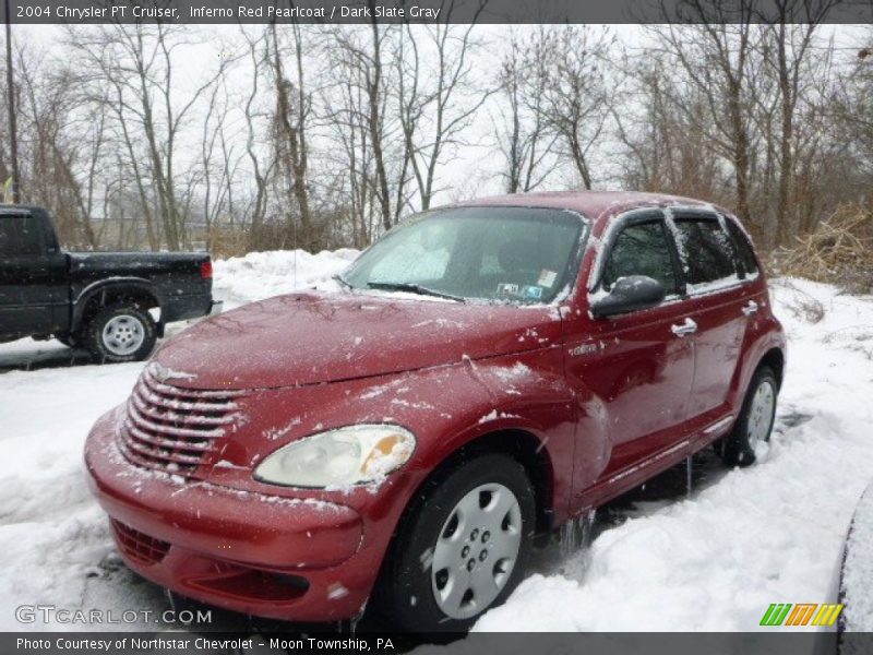 Inferno Red Pearlcoat / Dark Slate Gray 2004 Chrysler PT Cruiser