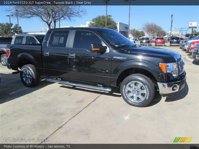 Tuxedo Black / Steel Grey 2014 Ford F150 XLT SuperCrew