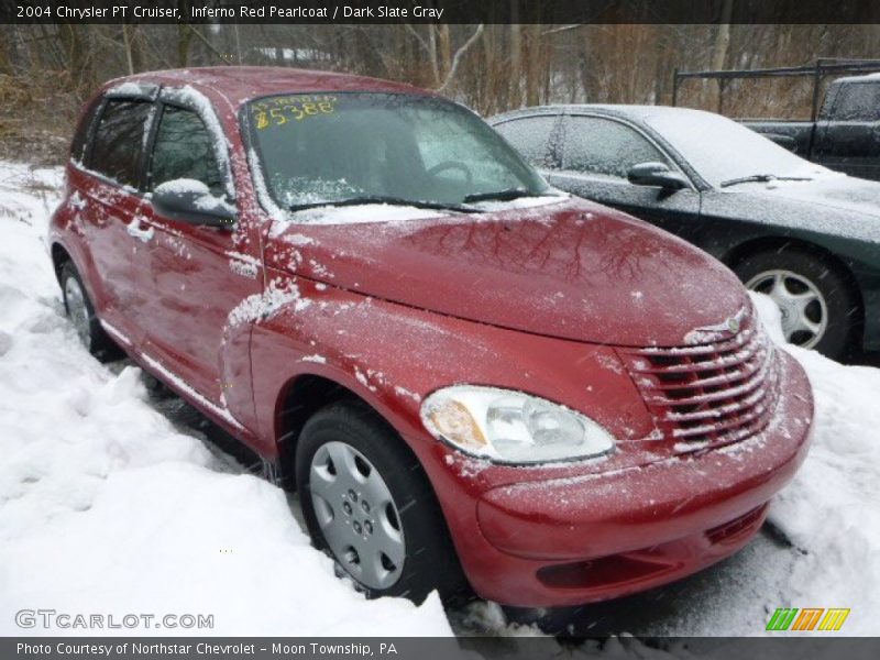 Inferno Red Pearlcoat / Dark Slate Gray 2004 Chrysler PT Cruiser