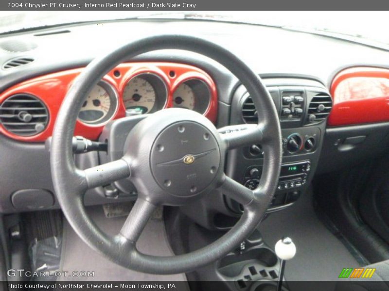 Inferno Red Pearlcoat / Dark Slate Gray 2004 Chrysler PT Cruiser