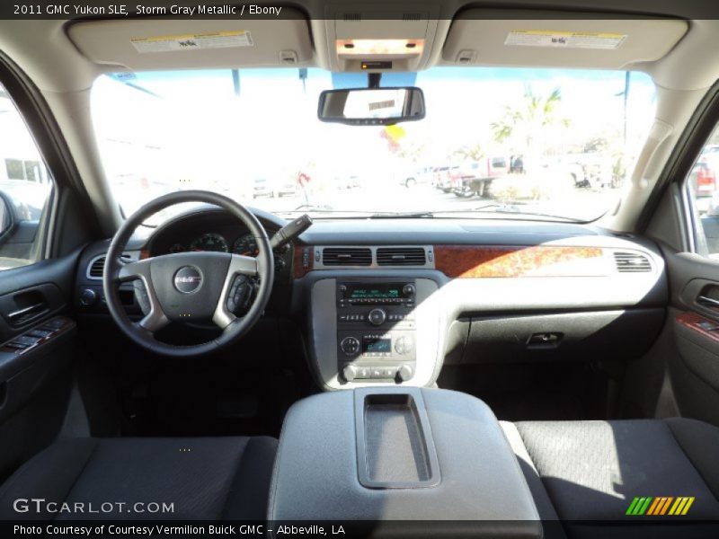 Storm Gray Metallic / Ebony 2011 GMC Yukon SLE