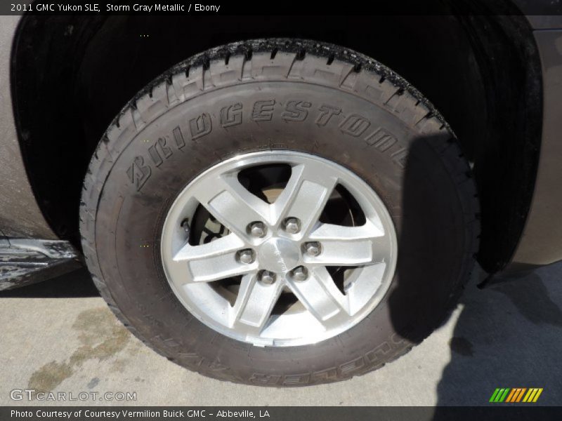 Storm Gray Metallic / Ebony 2011 GMC Yukon SLE