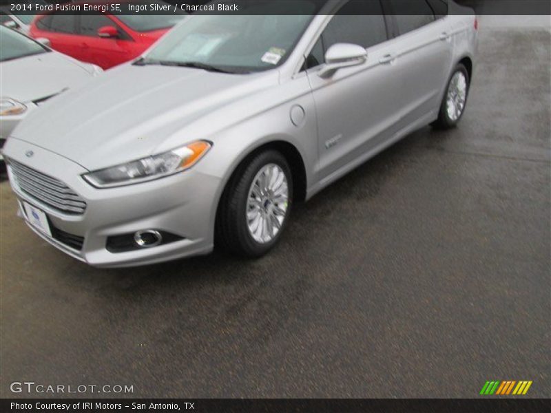 Ingot Silver / Charcoal Black 2014 Ford Fusion Energi SE