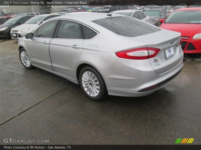 Ingot Silver / Charcoal Black 2014 Ford Fusion Energi SE