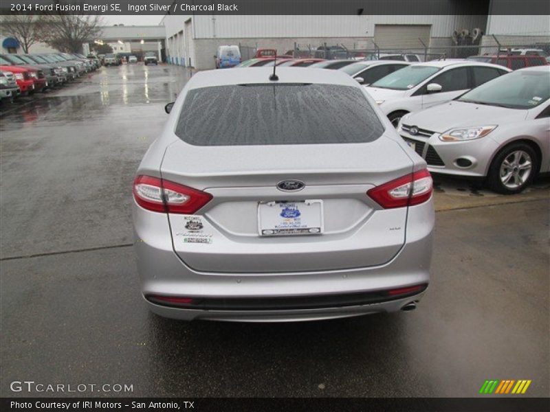 Ingot Silver / Charcoal Black 2014 Ford Fusion Energi SE