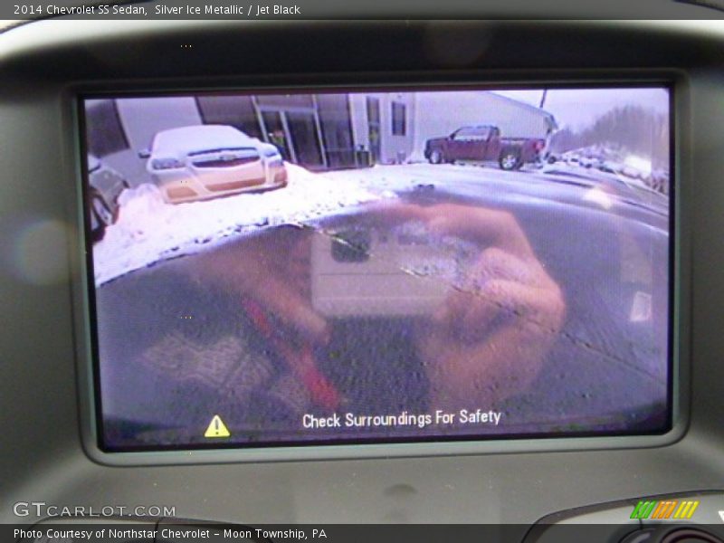 Silver Ice Metallic / Jet Black 2014 Chevrolet SS Sedan