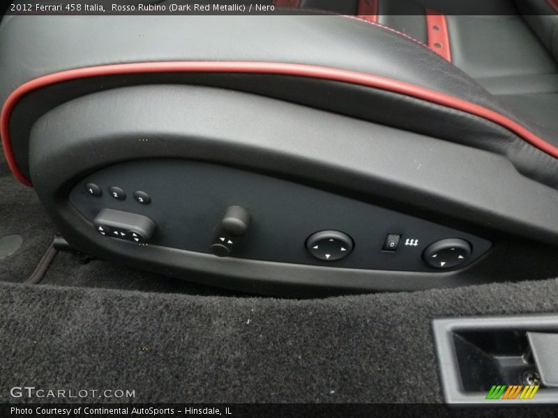 Controls of 2012 458 Italia