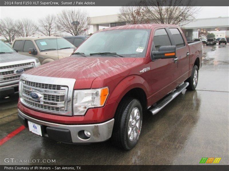 Sunset / Pale Adobe 2014 Ford F150 XLT SuperCrew