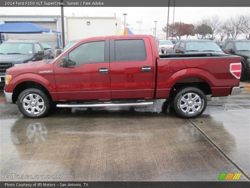 Sunset / Pale Adobe 2014 Ford F150 XLT SuperCrew
