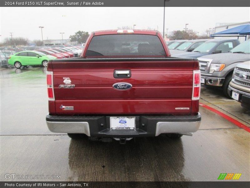 Sunset / Pale Adobe 2014 Ford F150 XLT SuperCrew