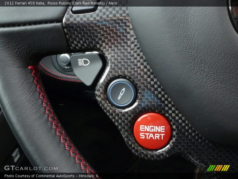 Controls of 2012 458 Italia