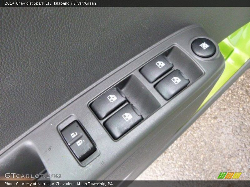Jalapeno / Silver/Green 2014 Chevrolet Spark LT