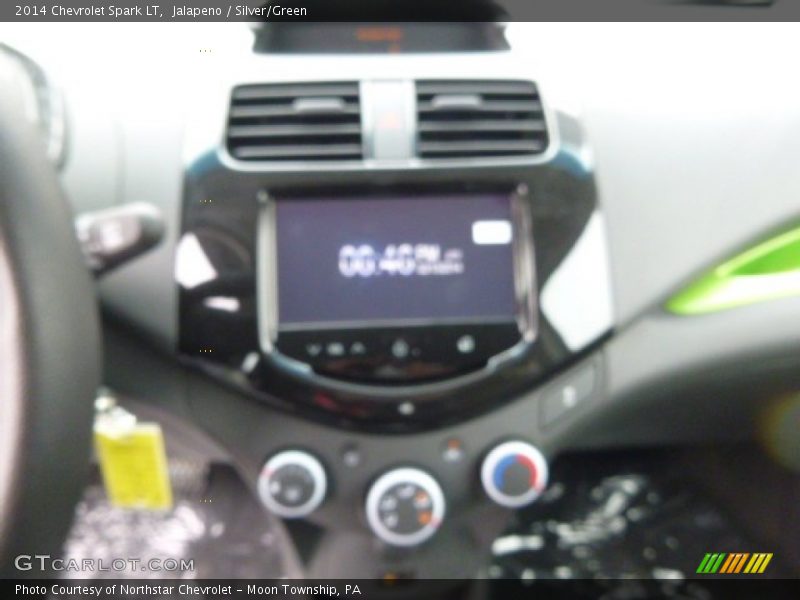 Jalapeno / Silver/Green 2014 Chevrolet Spark LT