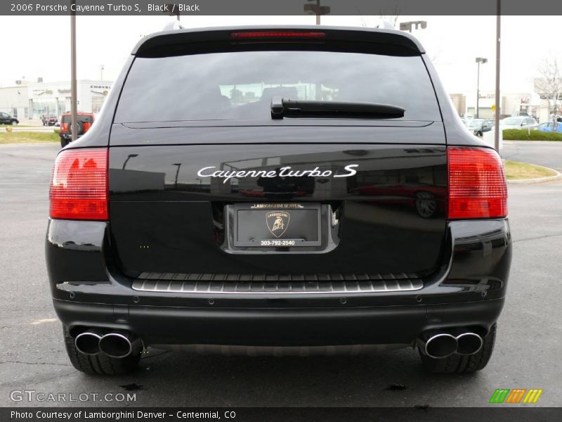 Black / Black 2006 Porsche Cayenne Turbo S