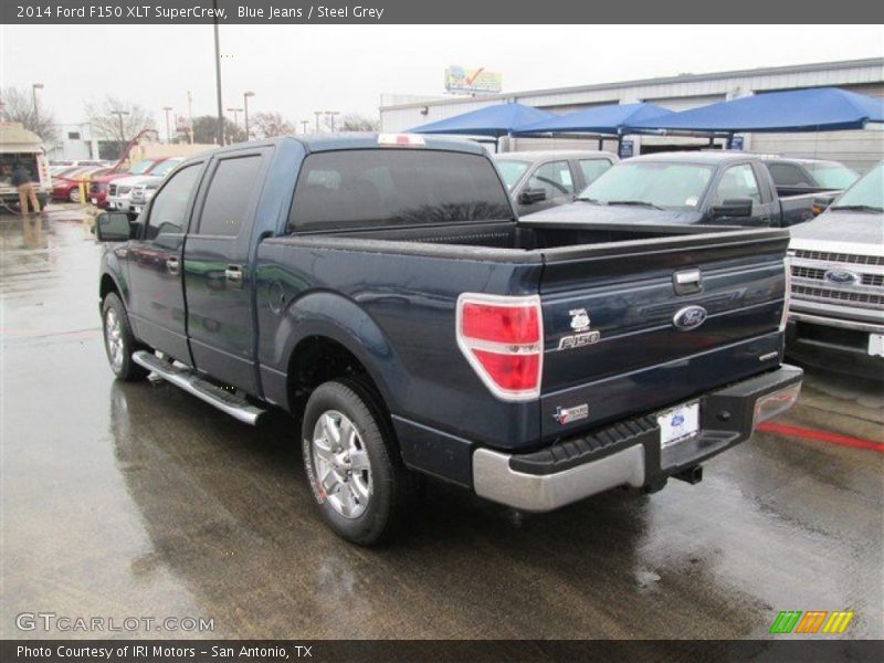 Blue Jeans / Steel Grey 2014 Ford F150 XLT SuperCrew