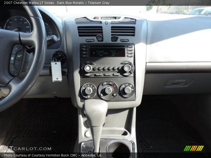 Dark Blue Metallic / Titanium Gray 2007 Chevrolet Malibu LT Sedan