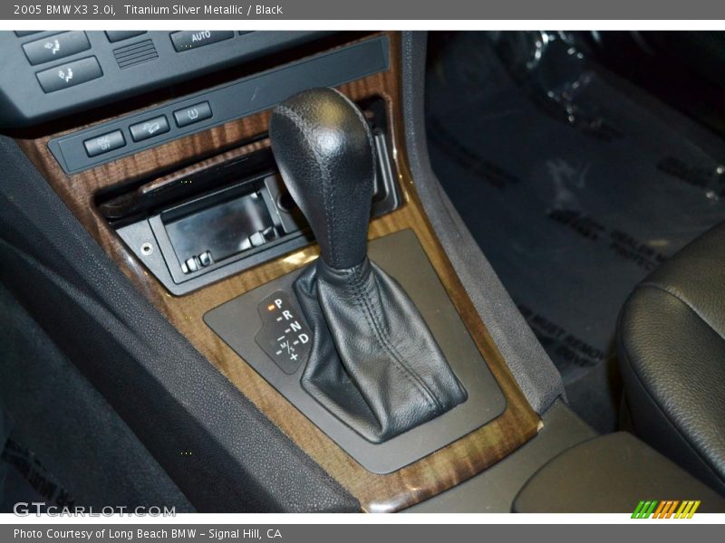 Titanium Silver Metallic / Black 2005 BMW X3 3.0i