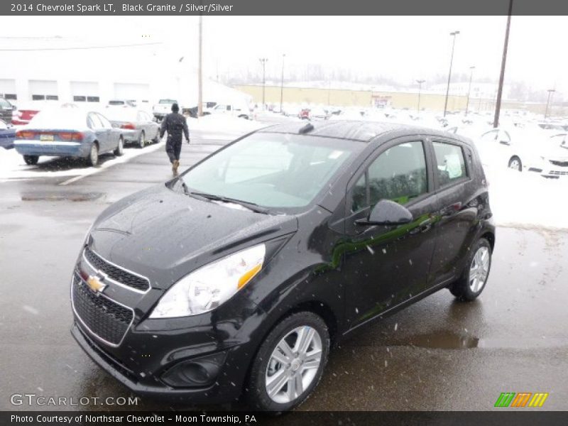 Black Granite / Silver/Silver 2014 Chevrolet Spark LT