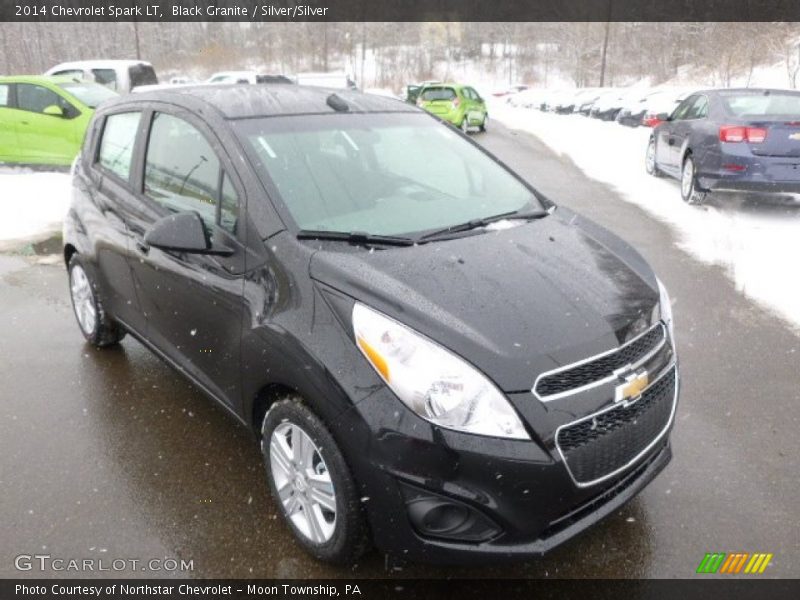 Black Granite / Silver/Silver 2014 Chevrolet Spark LT